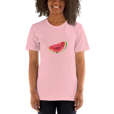 E2K Watermelon Unisex T-Shirt Summer Fruit Fruits Desserts Food Seeds Water