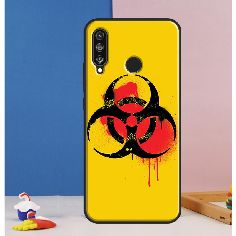 

Biohazard Symbol Logo Case For Huawei Nova Y73 Y72 Y70 Y90 Y60 Y61 Y91 12s 12i 11i 8i 9 10 SE P30 P40 Lite P60 Pro Huawei Nova 7i