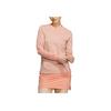 adidas Fitted Long Sleeve Crew Neck T-Shirt Women Tops Clay HY0900