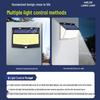 High-Brightness Solar-Powered All-in-One Outdoor Waterproof Motion Sensor Wall Light