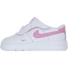 Scarpe Basse Air Force 1 per Bambini Piccoli Bianche Rosa Neonati e Bambini Piccoli IO7402-103
