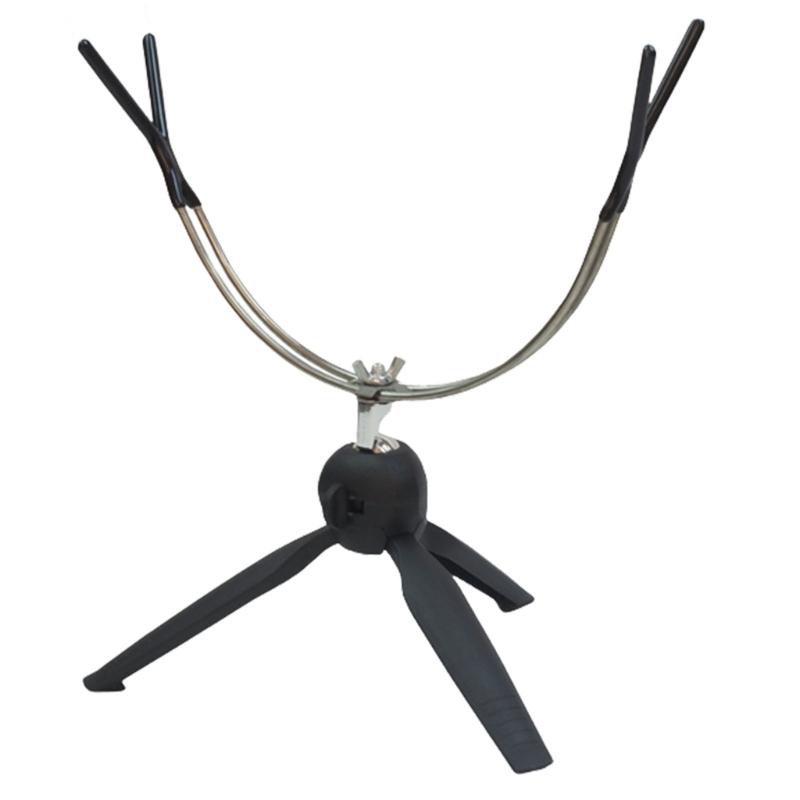 Portables Metal Fishing Poles Vertical Folding Ice Fishing Rod Holder Angling Tool for Winter and Lake Fishing