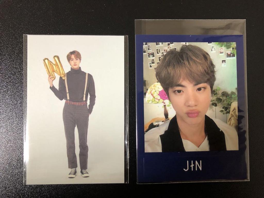 [USED] BTS JIN Magic Shop Korean Reward Trading Card Photo Card