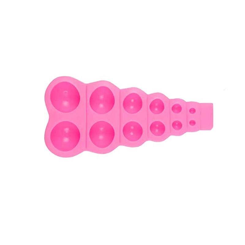 

3D Pearl Fondant Mold Half Ball Chocolate Silicone Mold Semi Sphere Cake Decoration Tool Kitchen Baking Accessories Cupcake