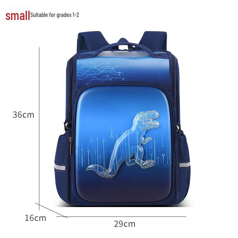 SAIERNA Kids Cartoon 3D Backpack Small