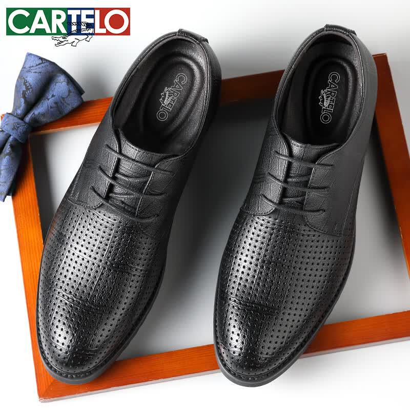 CARTELO Men s Business & Formal Leather Shoes 44