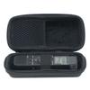 Custodia rigida portatile in EVA con tasche impermeabili per registratori ICD-PX470 PX370 TX650 UX570