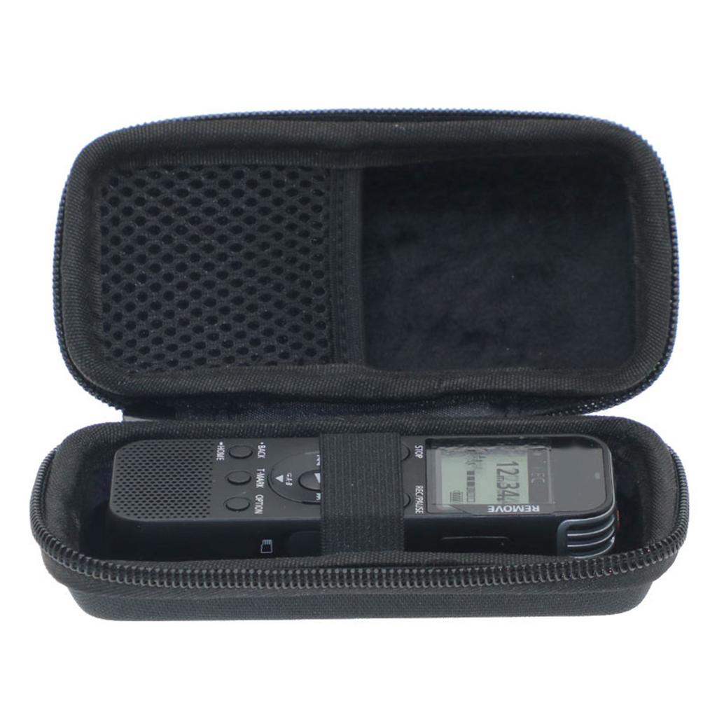 Custodia rigida portatile in EVA con tasche impermeabili per registratori ICD-PX470 PX370 TX650 UX570
