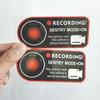 Sentry Mode Door Stickers for Tesla Model 3 Y S X Window Stickers, Camera Logo Decals, Window Reflective Stickers, Auto Part