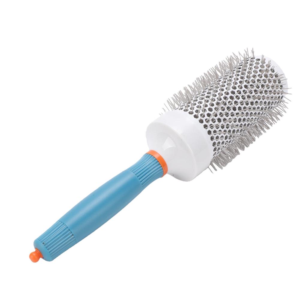 2pcs Hairdressing Comb Ceramic Roll Comb Aluminum Tube Heat Resist Styling Hair Brush with Nylon Teeth 53mm