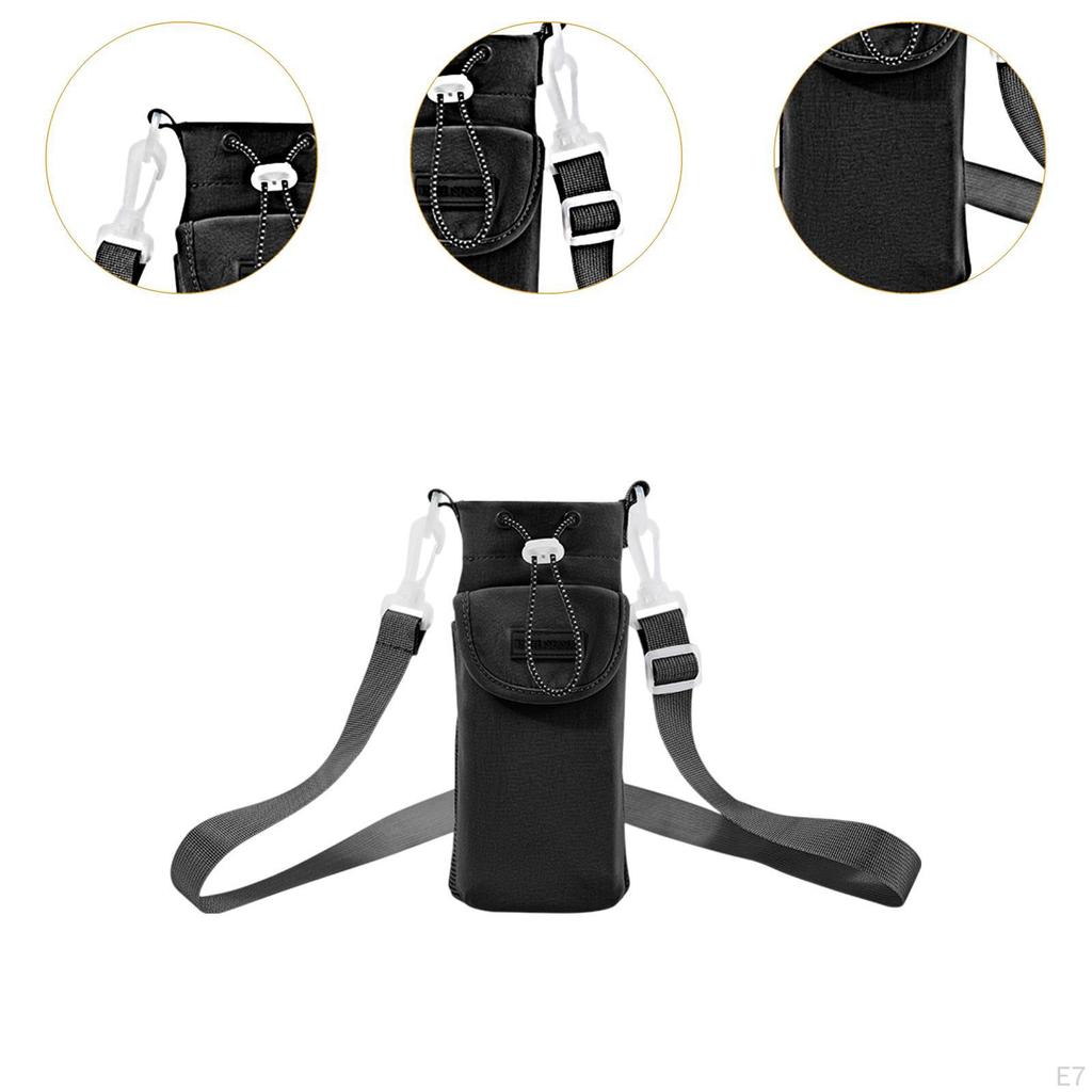 Adjustable Shoulder Strap Water Bottle Bag for Camping And Climbing