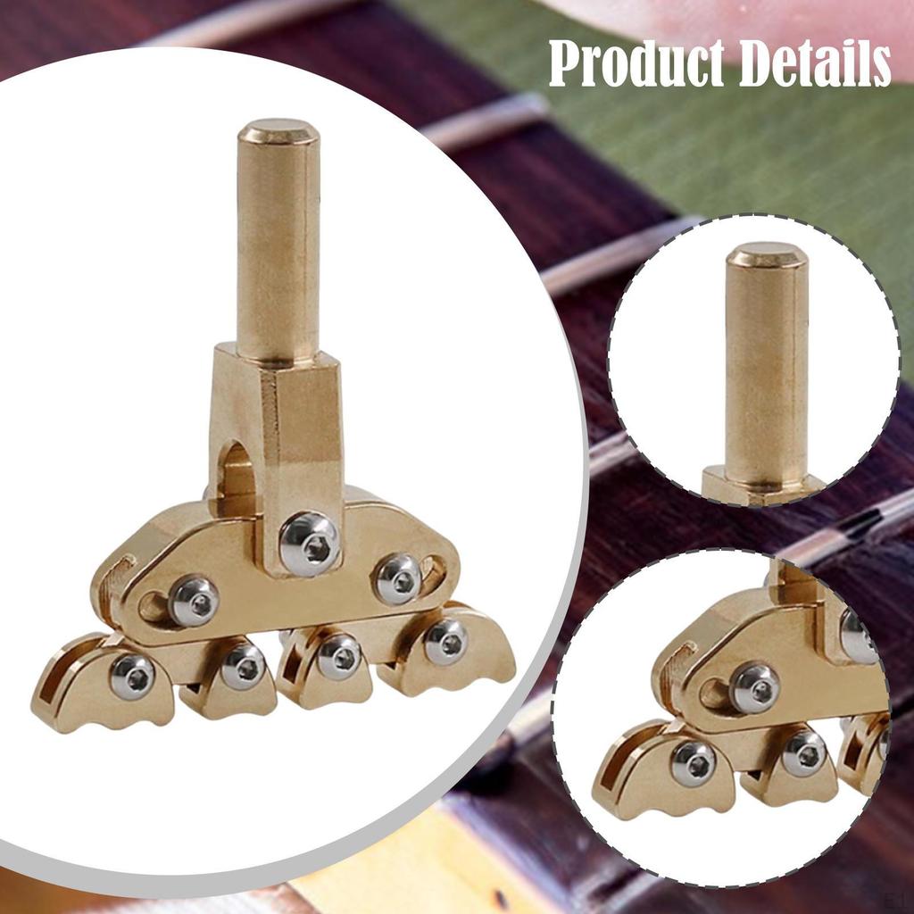 Adaptive Guitar Fret Press Tool 9.5mm Shank Professional for Acoustic/Bass Guitars Accessory Fits