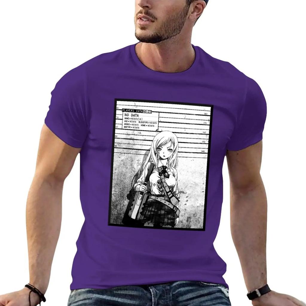 BTOOOM! HIMIKO T-Shirt summer top sweat shirts tops plus sizes plain t shirts