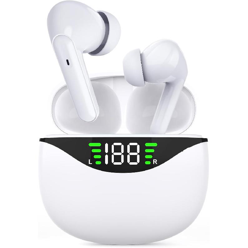 AI Translation Earbuds, Language Translator Earbuds Real Time, 2-Way Language Translator Device Support 144 Languages & Accents, Instant Translation