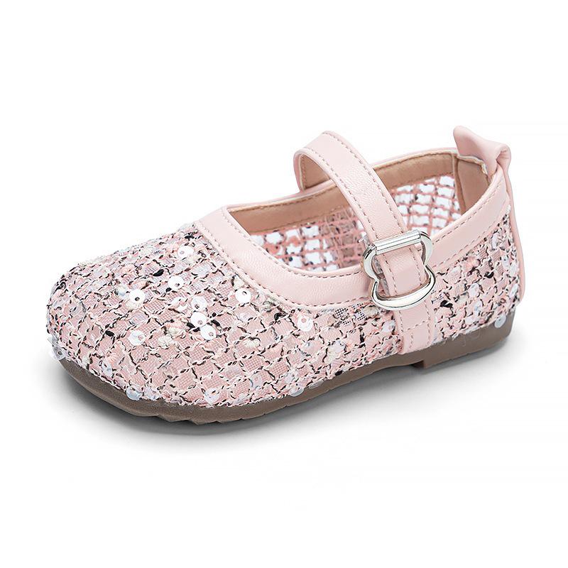Korean-Style Toddler Summer Sandals: Girls' Breathable Mesh Roman Shoes