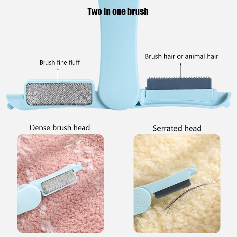 Pet Hair Lint Dust Removal Wand Brush Portable Brush for Loose Hair Cleaning Bed/Carpet for Pet Owner Daily Use