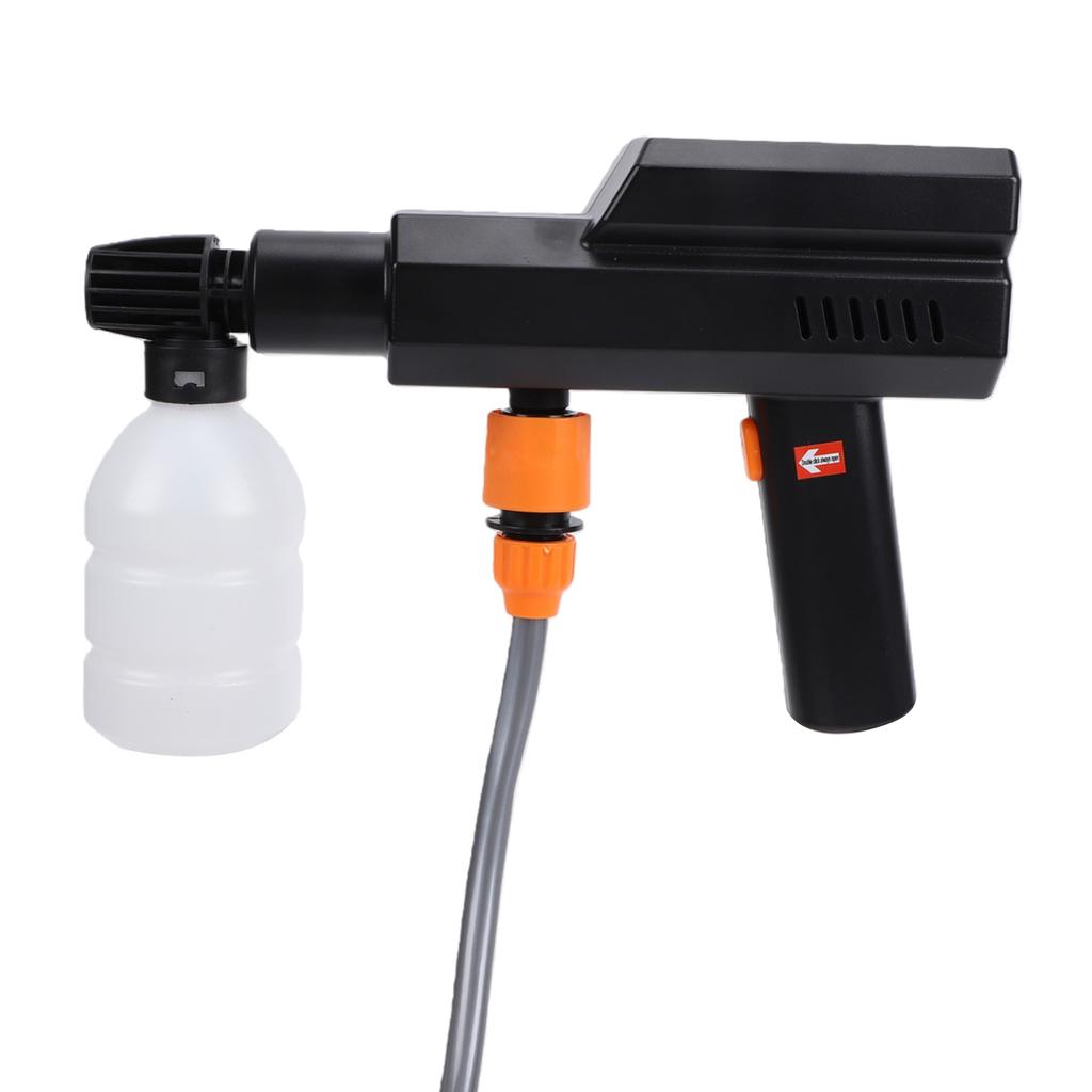 Cordless Pressure Washer Battery Powered Portable Handheld High Pressure Car Washer with 5 in 1 Nozzle