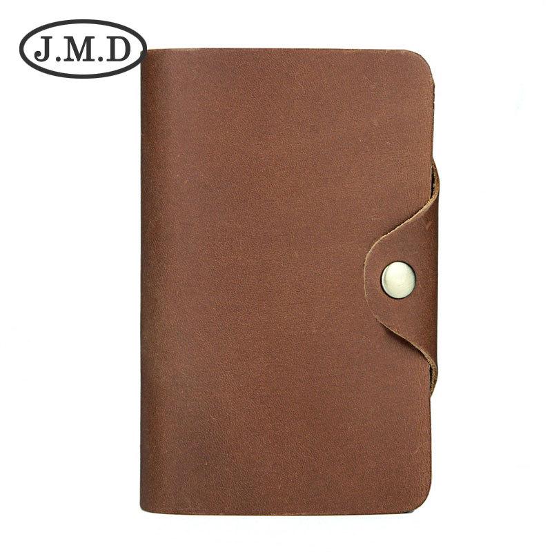 

Мужской ретро кошелек бифолд из кожи Crazy Horse - Натуральная кожа высшего качества, первый слой коровьей кожи