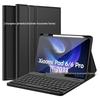 Xiaomi Pad 6 Pro 11-inch Tablet Bluetooth Keyboard Case with Magnetic Detachable Silicone Shell and Pen Slot