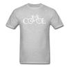 Unisexs Tshirts Bicycle Its Cool Unisex Funny Tshirt Simple Style Printed T Shirt Letter Cotton O Neck Tees New Year Day Gift