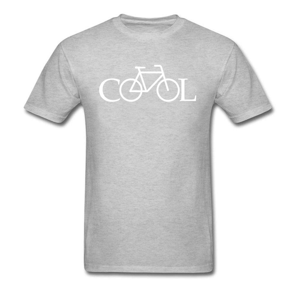 Unisexs Tshirts Bicycle Its Cool Unisex Funny Tshirt Simple Style Printed T Shirt Letter Cotton O Neck Tees New Year Day Gift