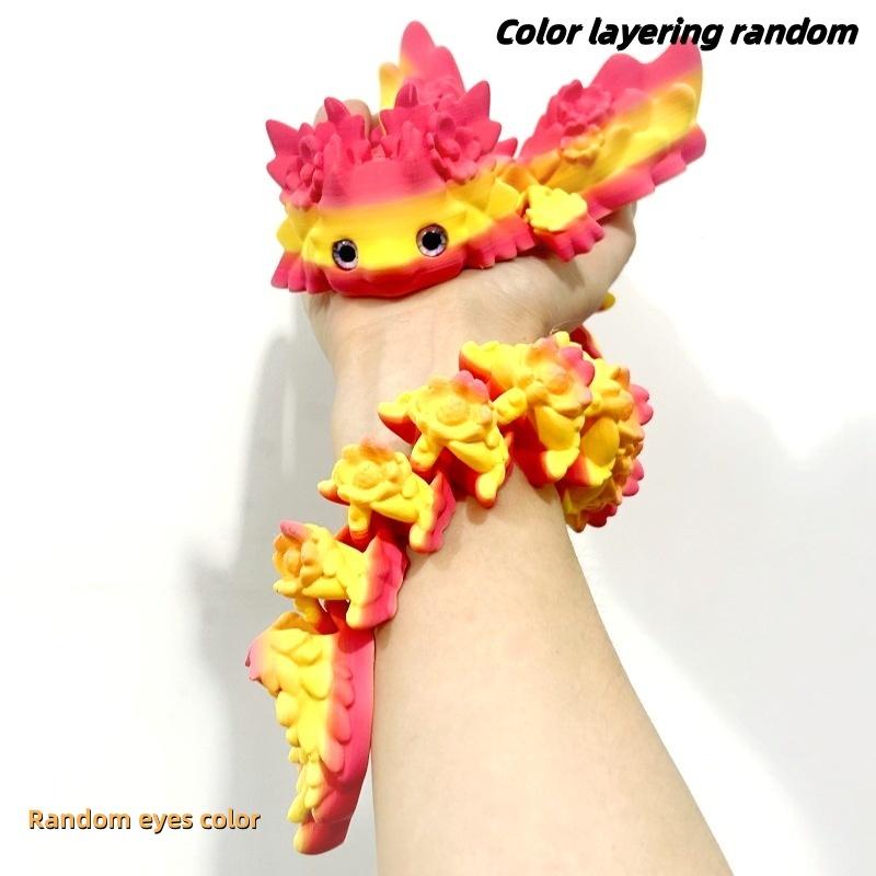 3D Print Salamander Dragon Desktop Ornament 3d Print Animals Home Office Crafts Print Characters Christmas Gift Action Figur