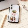 Yorkshire Terrier Dog Yorkie Puppy  Phone Case For Samsung Galaxy A73,A72,A71,A70,A53,A52,A51,Others Soft Black Shell