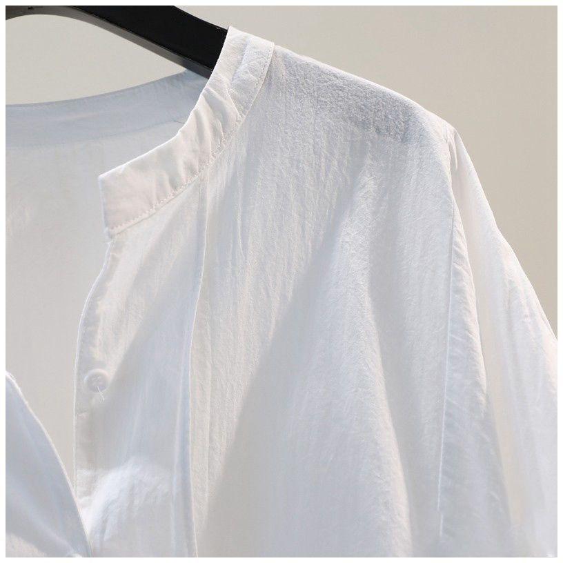 Women's Summer Casual Ruched Short Sleeve Blouse - Slim Fit, Plus Size