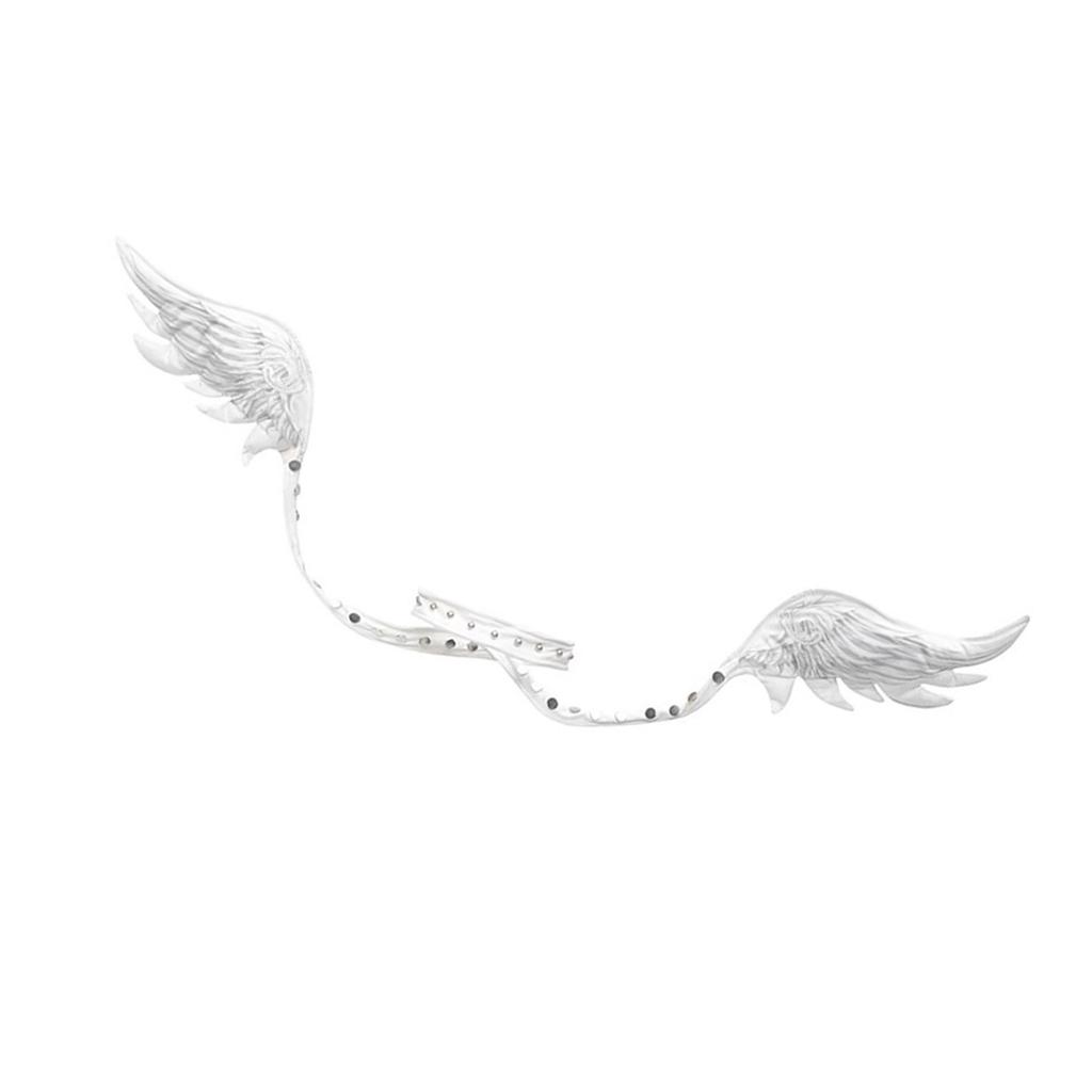 Stylish Angel and Devil Wing Choker Necklace Symbolizing Double Personality For Fashionable Individuals Casual Wear