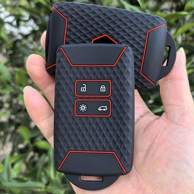 Per Renault Austral Captur Arkana Koleos Zoe Scenic Dacia Sandero Duster Logan Jogger Kadjar Clio Custodia Cover in Silicone per Chiave Auto