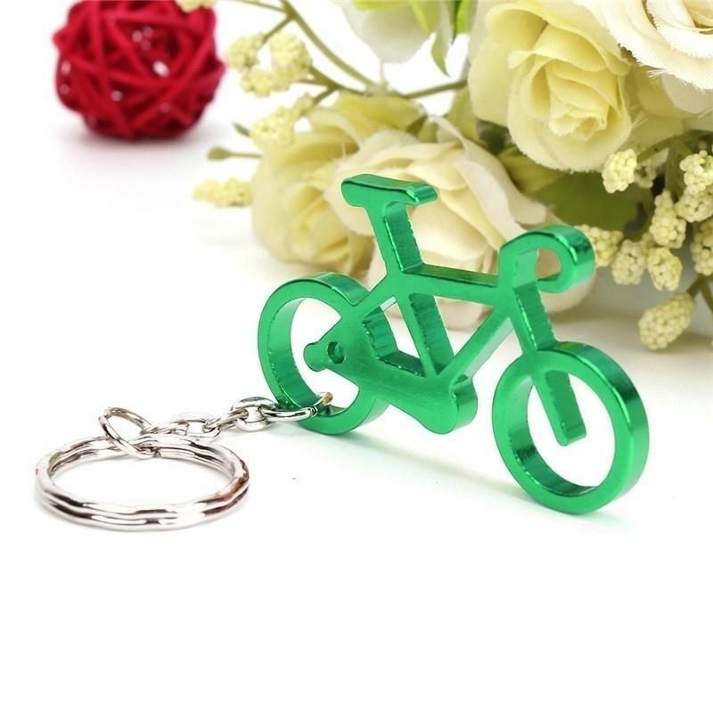 4Pcs/Set Outdoor EDC Multi Bike Keychain Key Ring Bottle Wine Beer Opener Tool Muilti Colors Beer Opener  Kitchen Accessories
