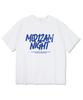 MIDNIGHT12AM Blumay Short Sleeve T-Shirt White