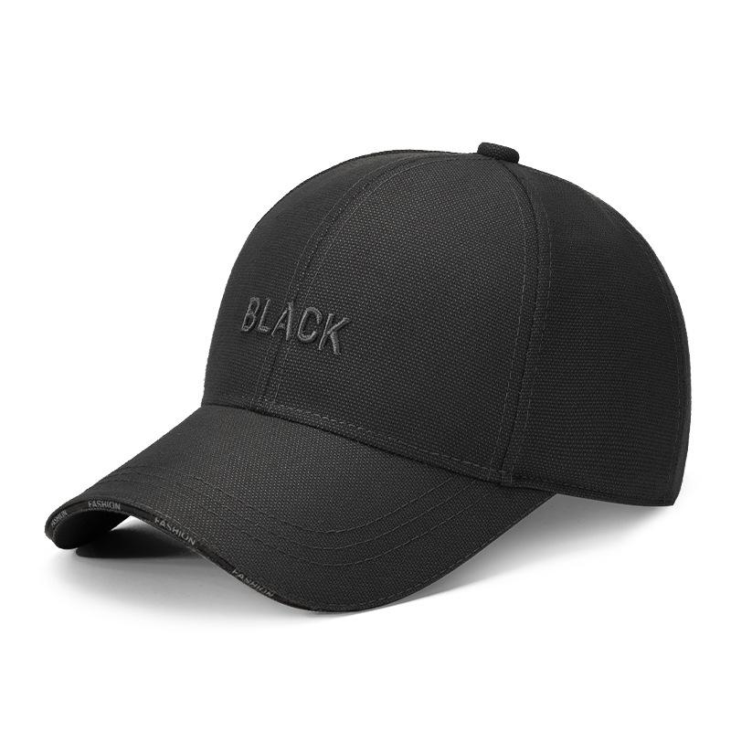 Four Seasons Cap Middle-aged and Elderly Embroidered Baseball Cap Outdoor Sports Sunscreen Hat
