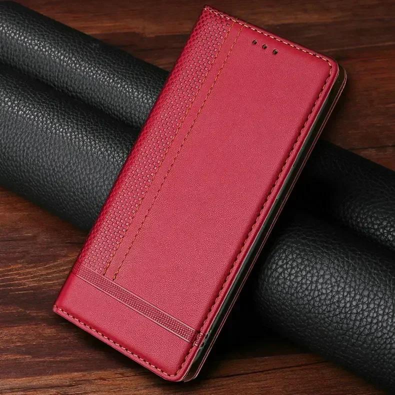 Custodia Lusso Libro Pelle Capa per Motorola Moto G57 G77 G87 G85 G84 G75 G56 G34 G24 G35 G15 5G Copertura Flip Telefono G54 Power G86 57