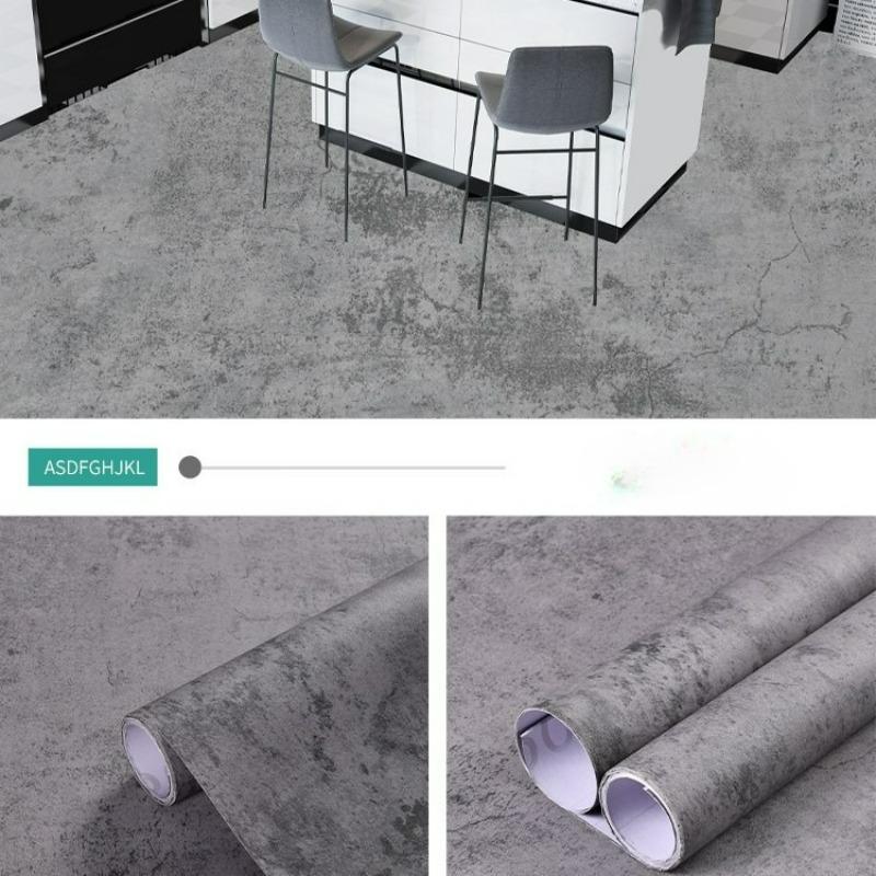 Kitchen, Bathroom, Non-slip Floor Stickers, Thickened Balcony Floor Wallpaper, Self-adhesive Waterproof Tile Stickers