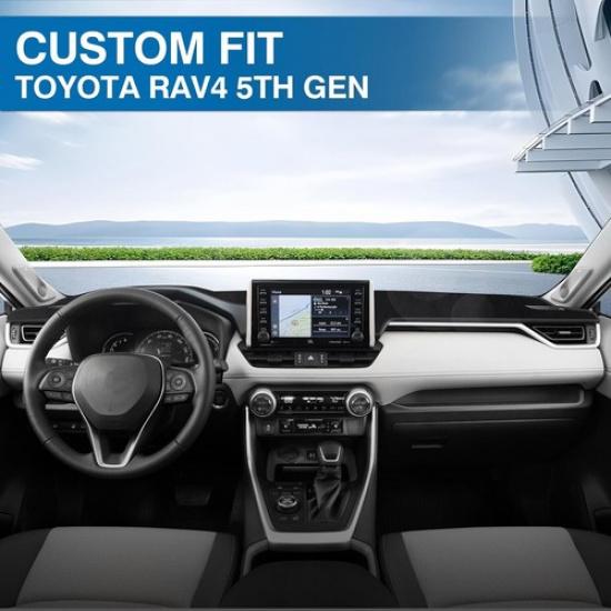 For -2024 Toyota RAV4 Anti Slip Sun Dashboard Cover Dash Pad Mat Accessories