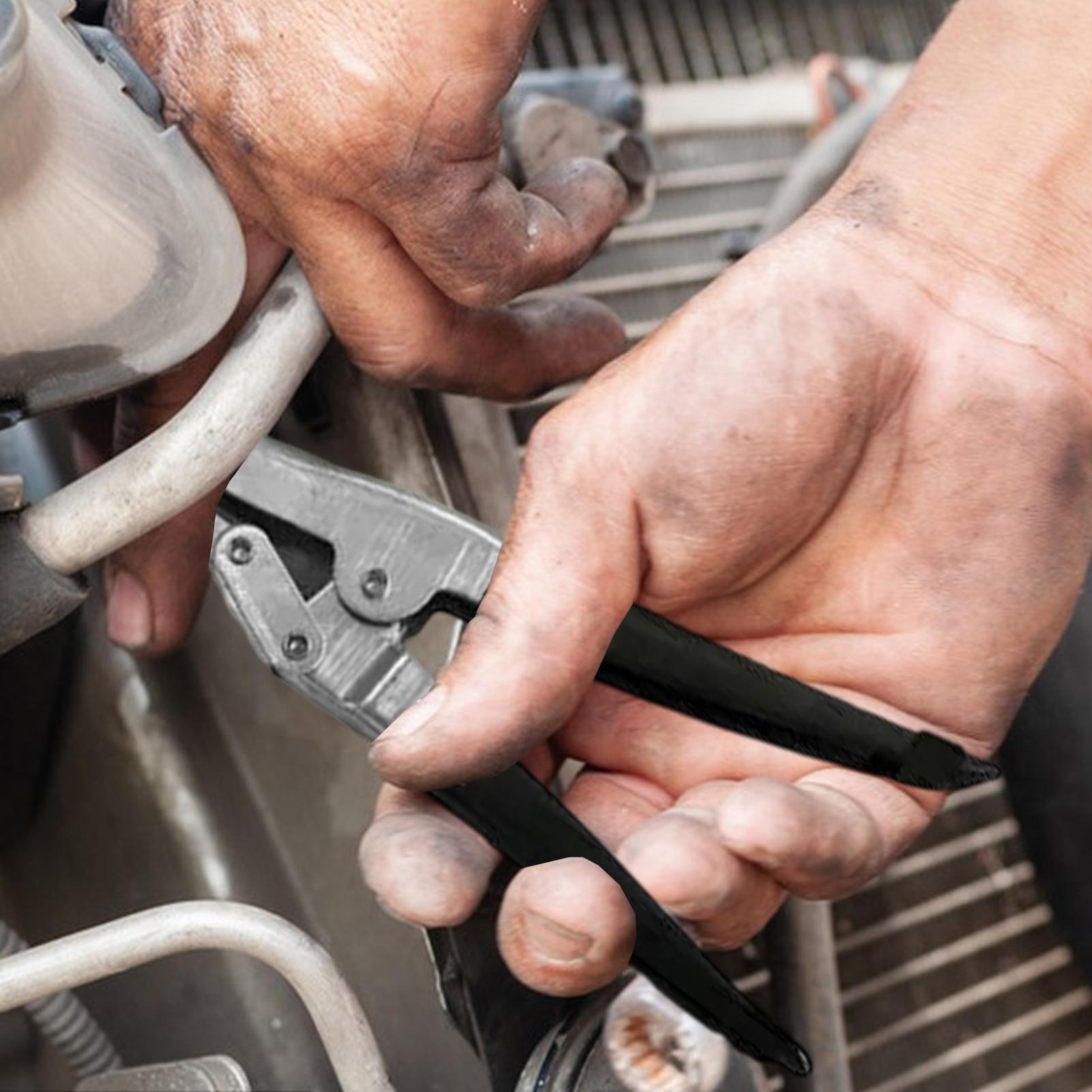 

Клещи для хомутов шлангов Инструмент для зажимов радиатора Инструмент для обжима для сантехника Выхлоп Электрика ОВКВ Ремонт Механик Бытовая техника Автомобиль Охлаждающая жидкость CN