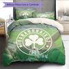Panathinaikos FC Pattern Bedding Home Decoration Birthday Gift (1 * Duvet Cover + 2 * Pillowcase, Without Core)