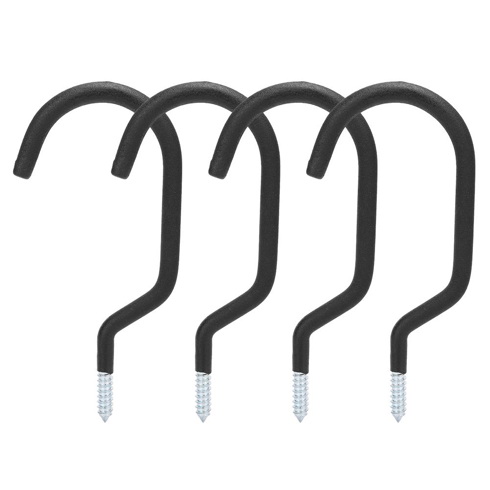 

4 шт. Металлические настенные держатели для хранения велосипедов, гаражные вешалки для велосипедов, крюки, кронштейны, аксессуары