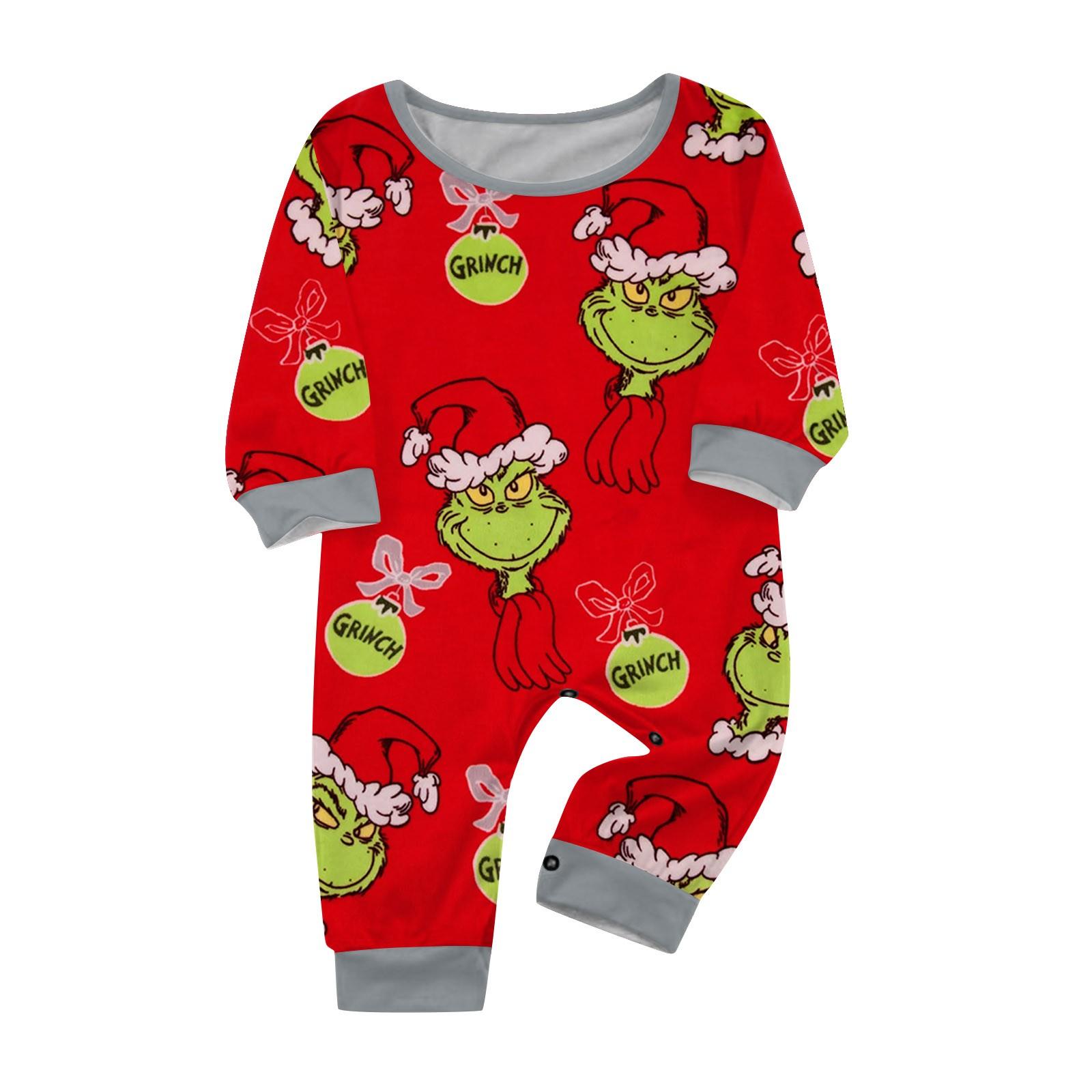 Family Matching Sets Pajamas, Loungewear Outfits,Family Matching Long Sleeve Tops+Pants Set 6 Months