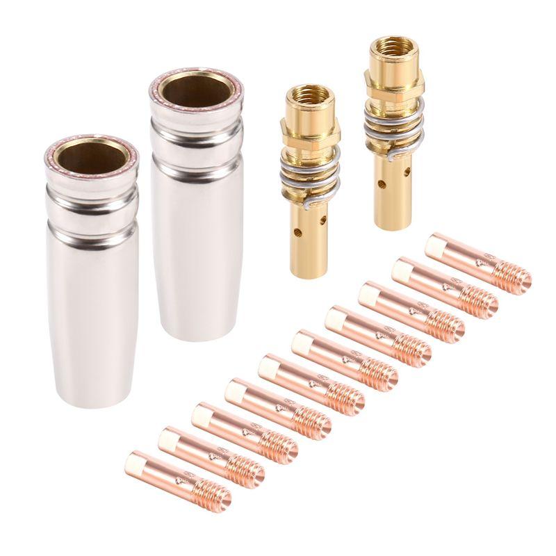 ABMH-14 STÜCKE 15AK Schweißbrenner Zubehör Verbrauchsmaterialien MIG Brenner Gasdüse Halter für 15AK MIG