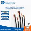 Castrol UL2464 Electronic Wire 18-24AWG, Two-Core Sheathed Power & Signal Cable