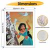 Disney Jasmine Princess Oil Painting Art Set Handmade Diy Gift Home Decoration