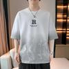 Summer Street Style Printing Short Sleeve Tee Male Casual Fashion Pullover T-shirt Top