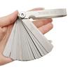 Feeler Gauge Measurement Tool Stainless Steel Feeler Gauge Universal Metric Imperial Thickness Gage Set for Hardware Measurement