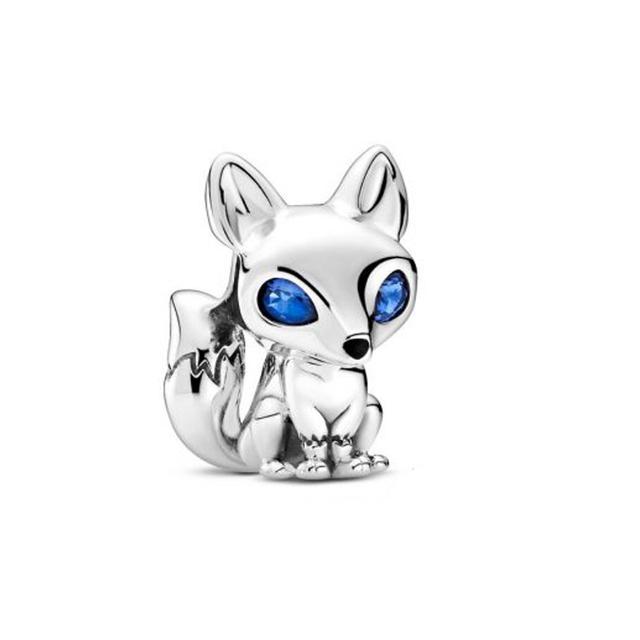 Fit Original Fashion Bracelet 2020 Autumn Collection Charm 925 Sterling Silver Bead Fox Squirrel Alpaca Women DIY Jewelry Gift