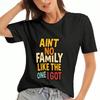 T-shirt unisex in cotone con Alberi della Savana Africana, Stampa di Alta Qualità in Puro Cotone, Resistente, Casual e alla Moda. T-shirt Grafica Albero Scena Desertica, Comoda