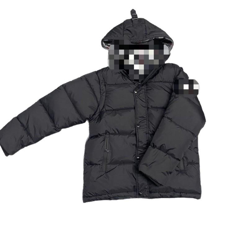 Winter Thick Cotton Padded Coat Detachable Hooded Casual Couple Jacket Men Women