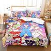 Anime Welcome to Demon School! Iruma-kun Bedding Set Single Twin Full Queen King Size Bed Set Adult Kid Bedroom Duvetcover Sets