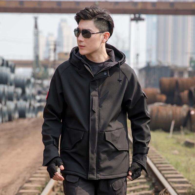 Li Shen Black Hawk Men s Winter Tactical Soft Shell Jacket S-XXXL